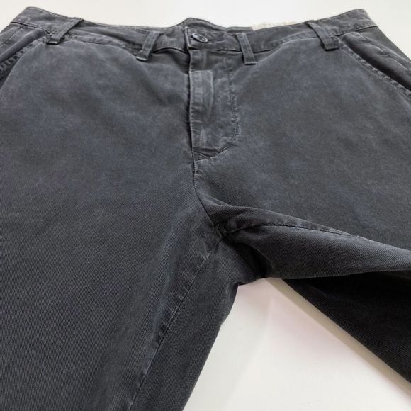 Citizens of Humanity Brooke Chino Pant Mid Rise Pockets Washed Black 27 - Picture 6 of 9